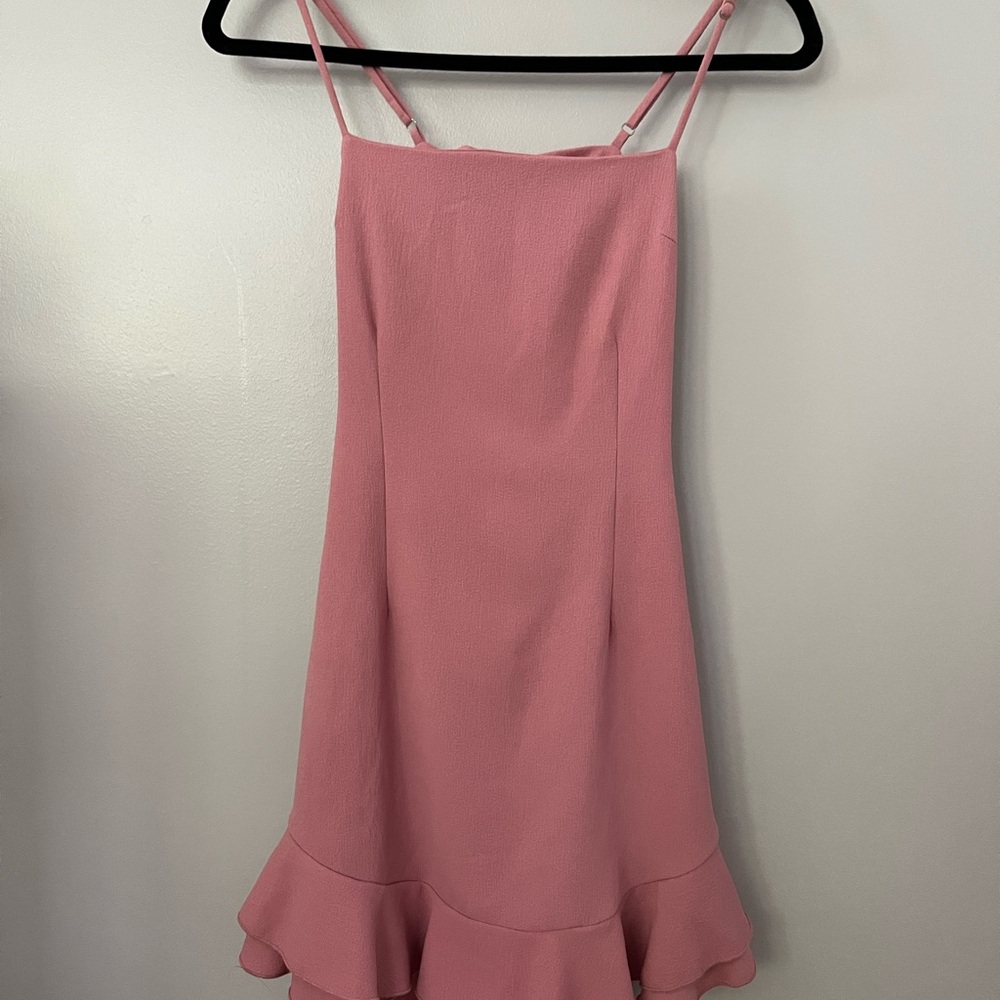 Lucy in the Sky Mini Pink Dress